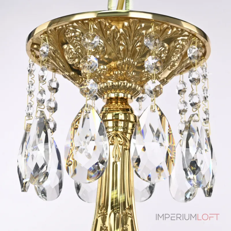 Подвесная люстра Bohemia Ivele Crystal AL7901 AL79101/10/250 A G Подвесная люстра Bohemia Ivele Crystal AL7901 AL79101/10/250 A G