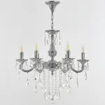 Подвесная люстра Bohemia Ivele Crystal AL7801 AL78101/6/175 B Ni