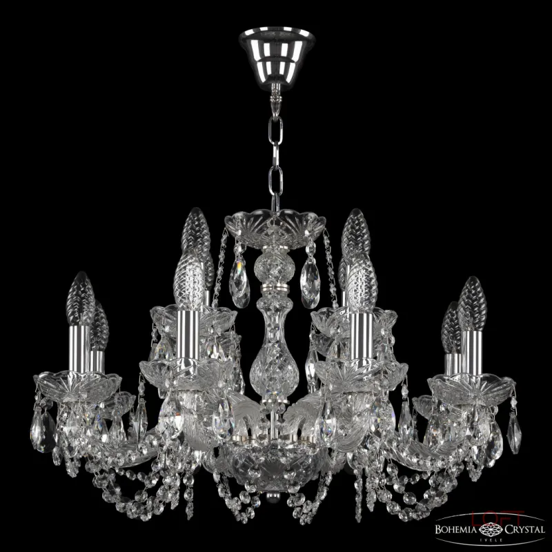 Подвесная люстра Bohemia Ivele Crystal 119 119/8+4/200 Ni Подвесная люстра Bohemia Ivele Crystal 119 119/8+4/200 Ni