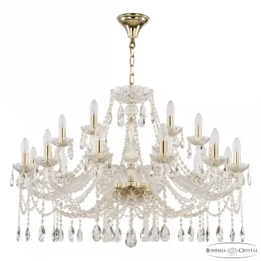 Подвесная люстра Bohemia Ivele Crystal 107 107/12+6/360 G