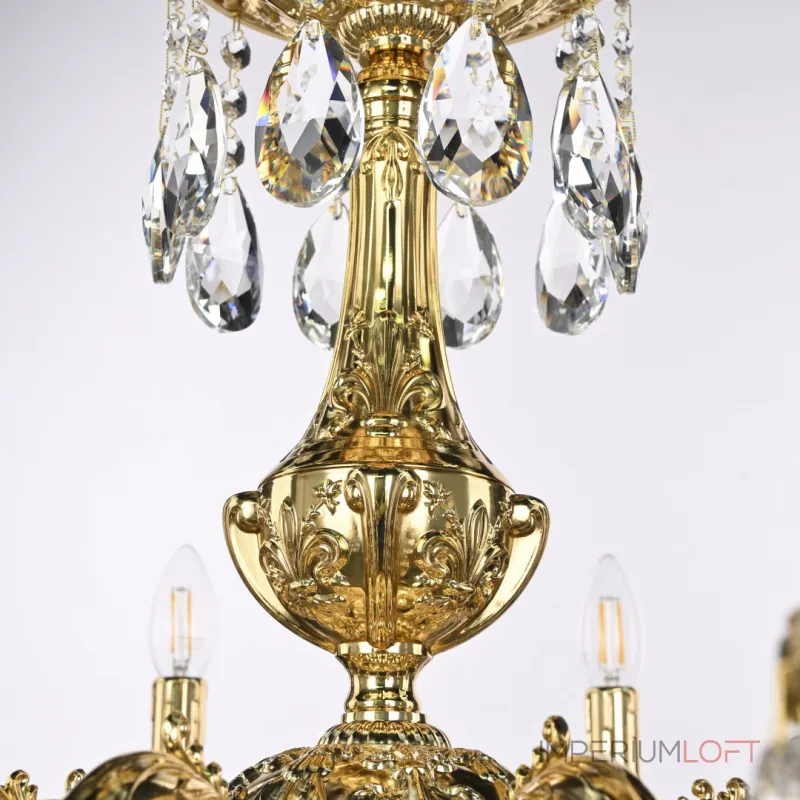 Подвесная люстра Bohemia Ivele Crystal AL7901 AL79101/10/250 A G Подвесная люстра Bohemia Ivele Crystal AL7901 AL79101/10/250 A G