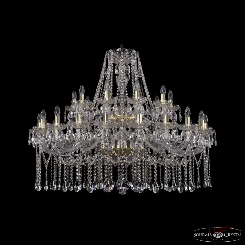 Подвесная люстра Bohemia Ivele Crystal 1413 1413/20+10/400/2d G Подвесная люстра Bohemia Ivele Crystal 1413 1413/20+10/400/2d G