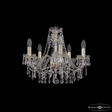 Подвесная люстра Bohemia Ivele Crystal 1403 1403/5/160 G