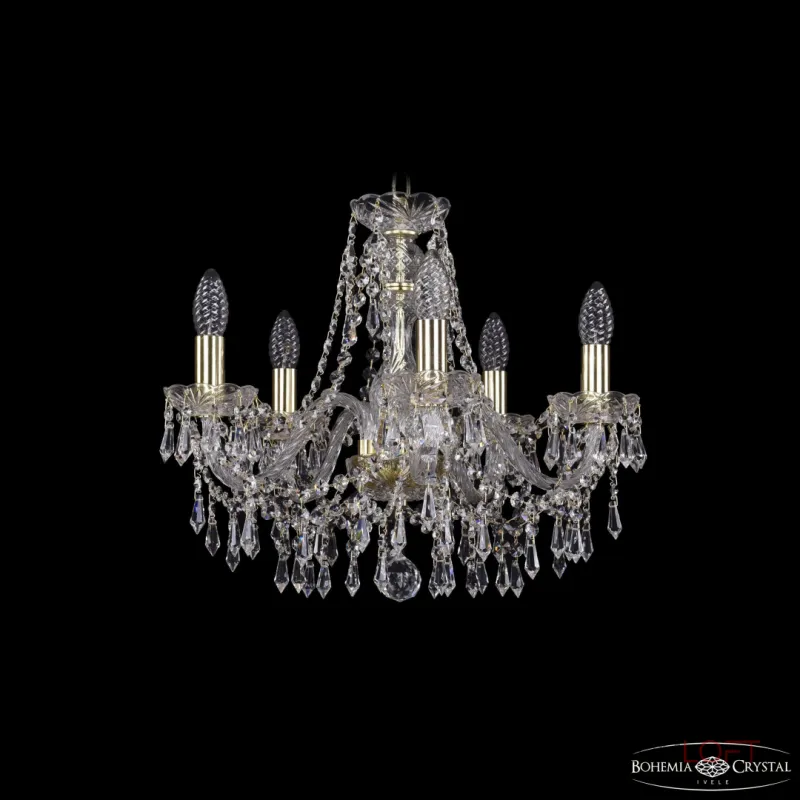 Подвесная люстра Bohemia Ivele Crystal 1403 1403/5/160 G