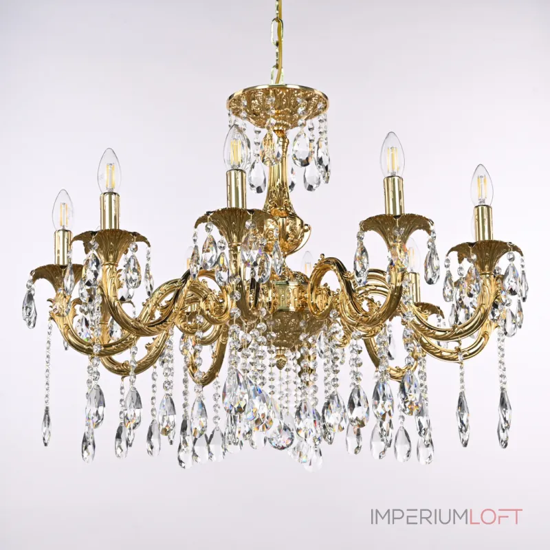Подвесная люстра Bohemia Ivele Crystal AL7901 AL79101/10/250 A G Подвесная люстра Bohemia Ivele Crystal AL7901 AL79101/10/250 A G
