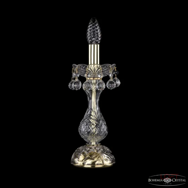 Настольная лампа Bohemia Ivele Crystal 1409 1409L/1-31 G Настольная лампа Bohemia Ivele Crystal 1409 1409L/1-31 G
