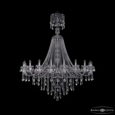 Подвесная люстра Bohemia Ivele Crystal 1415 1415/20/530/XL-180 Ni