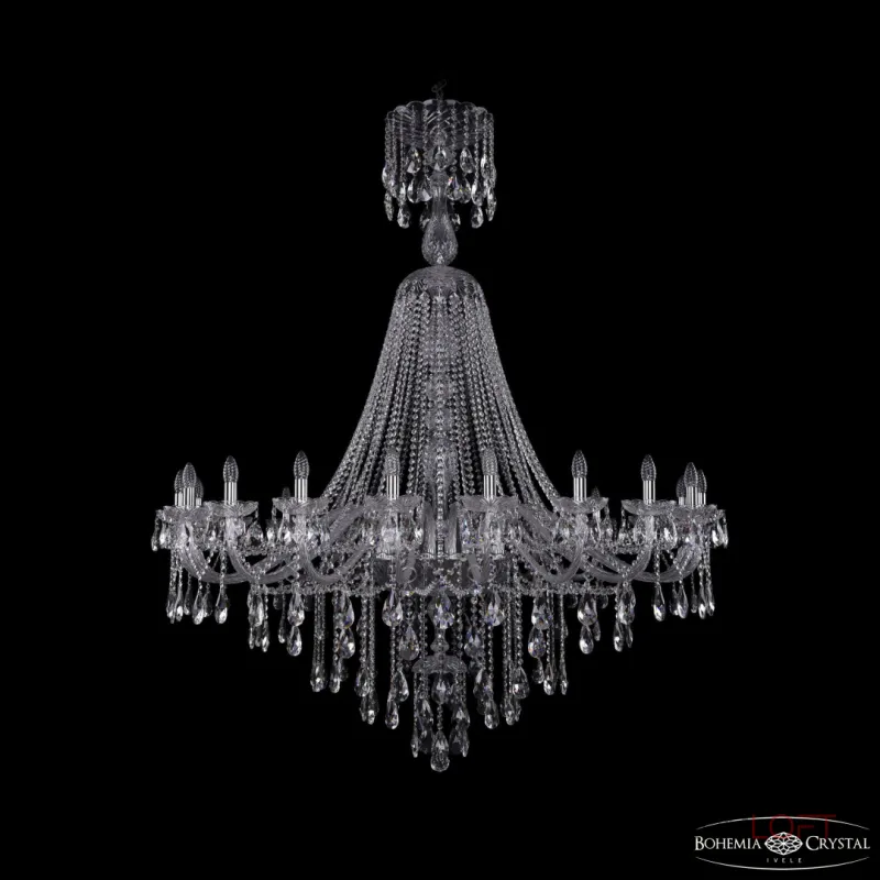 Подвесная люстра Bohemia Ivele Crystal 1415 1415/20/530/XL-180 Ni