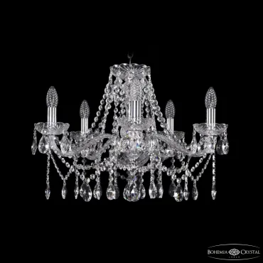 Подвесная люстра Bohemia Ivele Crystal 1413 1413/5/200 Ni