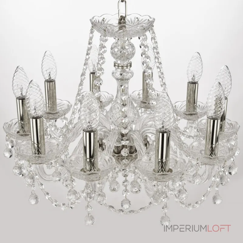 Подвесная люстра Bohemia Ivele Crystal 108 108/10/165 Ni