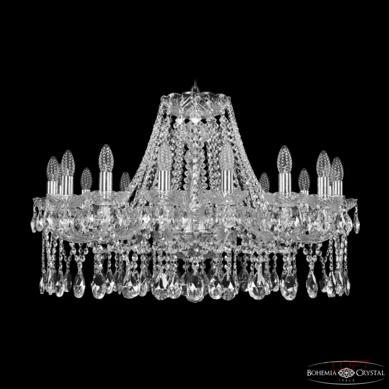 Подвесная люстра Bohemia Ivele Crystal 1413 1413/16/300 Ni Подвесная люстра Bohemia Ivele Crystal 1413 1413/16/300 Ni