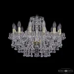 Подвесная люстра Bohemia Ivele Crystal 1409 1409/12/195 G