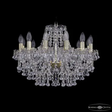 Подвесная люстра Bohemia Ivele Crystal 1409 1409/12/195 G