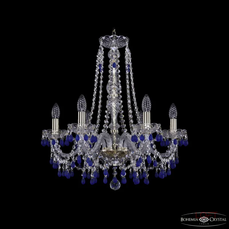 Подвесная люстра Bohemia Ivele Crystal 1410 1410/6/195/h-60 G V3001 Подвесная люстра Bohemia Ivele Crystal 1410 1410/6/195/h-60 G V3001