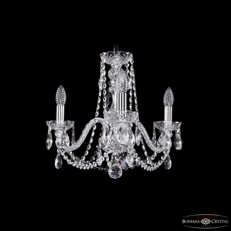 Подвесная люстра Bohemia Ivele Crystal 1402 1402/3/160 Ni