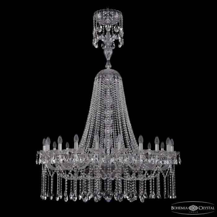 Люстра Bohemia Ivele Crystal 1413 1413/20/400/XL-160 Ni от ImperiumLoft