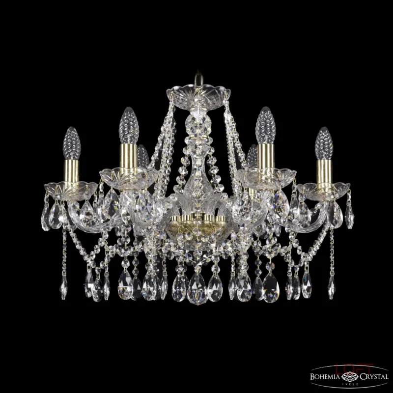 Подвесная люстра Bohemia Ivele Crystal 1413 1413/6/200 G