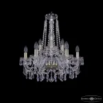 Подвесная люстра Bohemia Ivele Crystal 1403 1403/6+3/195/h-60 G