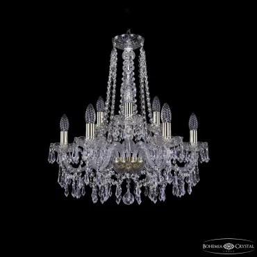 Подвесная люстра Bohemia Ivele Crystal 1403 1403/6+3/195/h-60 G Подвесная люстра Bohemia Ivele Crystal 1403 1403/6+3/195/h-60 G