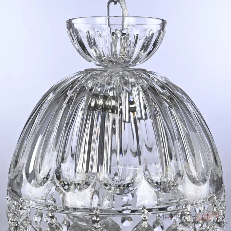 Подвесной светильник Bohemia Ivele Crystal 5478 5478/22 Ni Clear/M-1H Balls