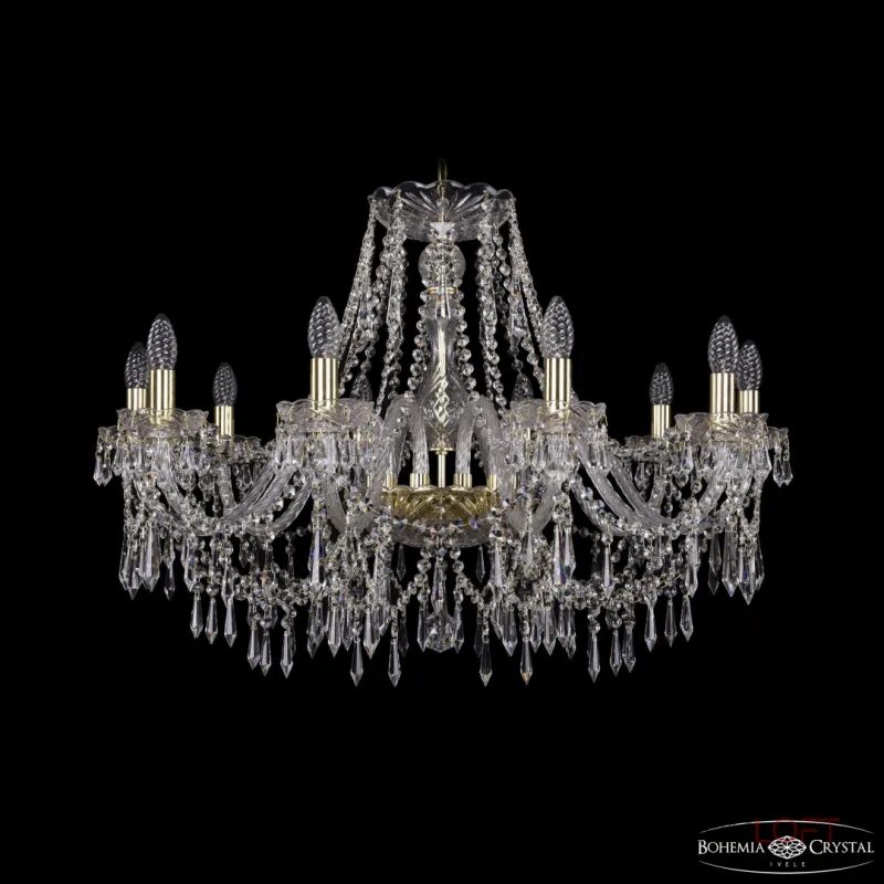 Подвесная люстра Bohemia Ivele Crystal 1403 1403/10/300 G Подвесная люстра Bohemia Ivele Crystal 1403 1403/10/300 G