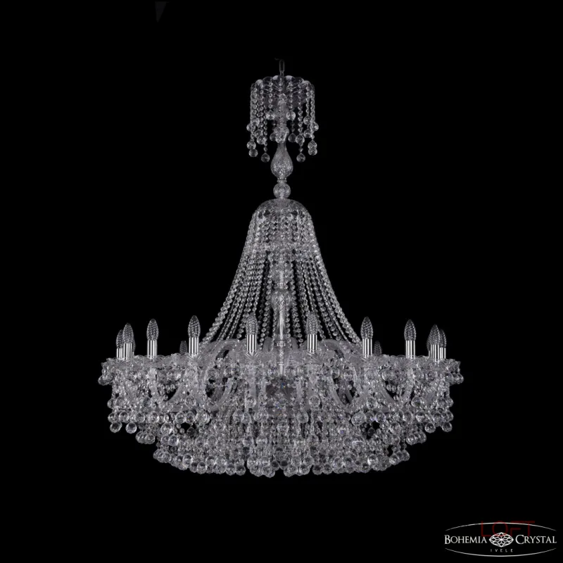 Подвесная люстра Bohemia Ivele Crystal 1409 1409/20/400/XL-133 Ni