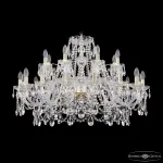Подвесная люстра Bohemia Ivele Crystal 1411 1411/16+8/360 G