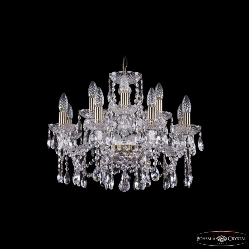 Подвесная люстра Bohemia Ivele Crystal 1413 1413/8+4/200 Pa Подвесная люстра Bohemia Ivele Crystal 1413 1413/8+4/200 Pa