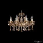 Подвесная люстра Bohemia Ivele Crystal 1413 1413/8/200 G M721