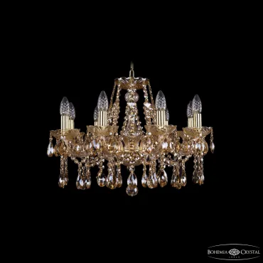 Подвесная люстра Bohemia Ivele Crystal 1413 1413/8/200 G M721