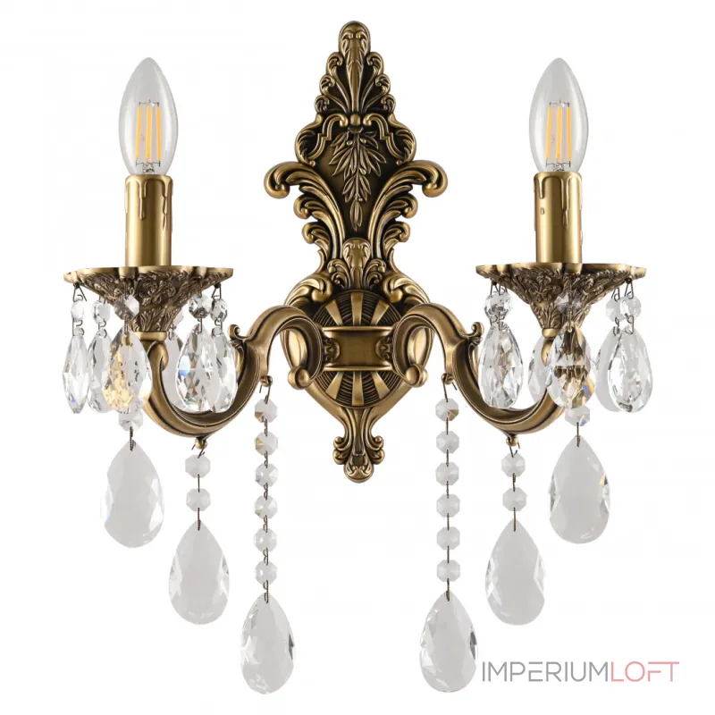 Бра Bohemia Ivele Crystal AL7801 AL7801B14/2/175 B FP