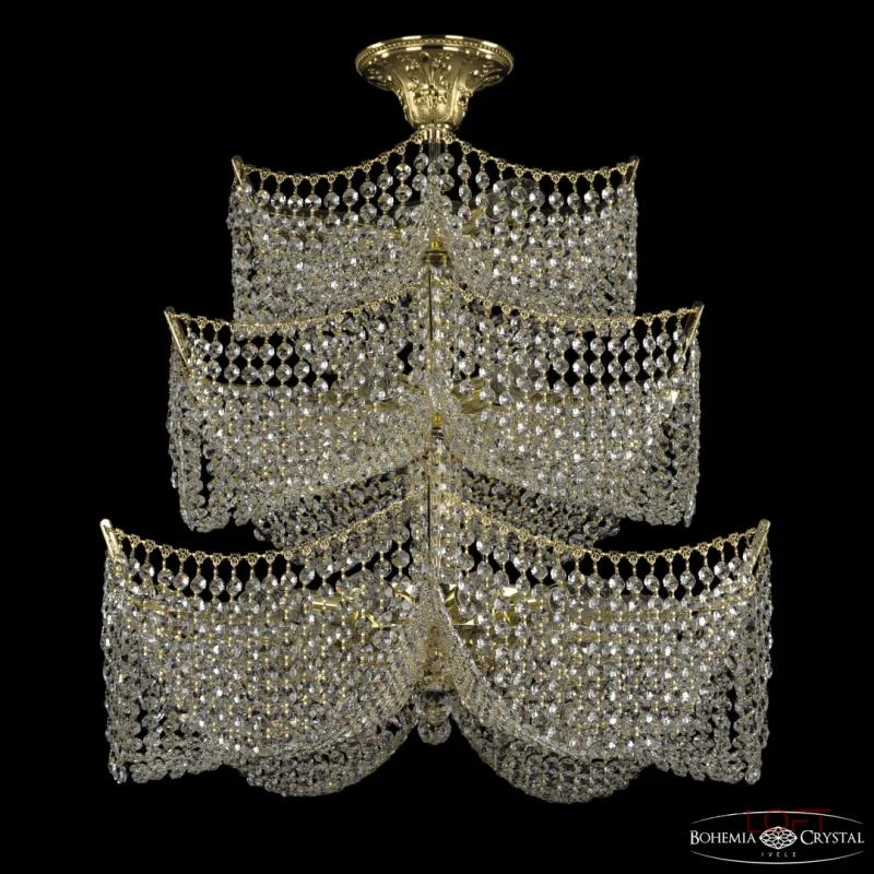 Потолочная люстра Bohemia Ivele Crystal 7718 77181/65/3d G