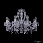 Подвесная люстра Bohemia Ivele Crystal 1403 1403/8/240 Ni