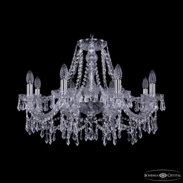 Подвесная люстра Bohemia Ivele Crystal 1403 1403/8/240 Ni