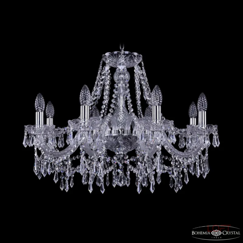 Подвесная люстра Bohemia Ivele Crystal 1403 1403/8/240 Ni Подвесная люстра Bohemia Ivele Crystal 1403 1403/8/240 Ni