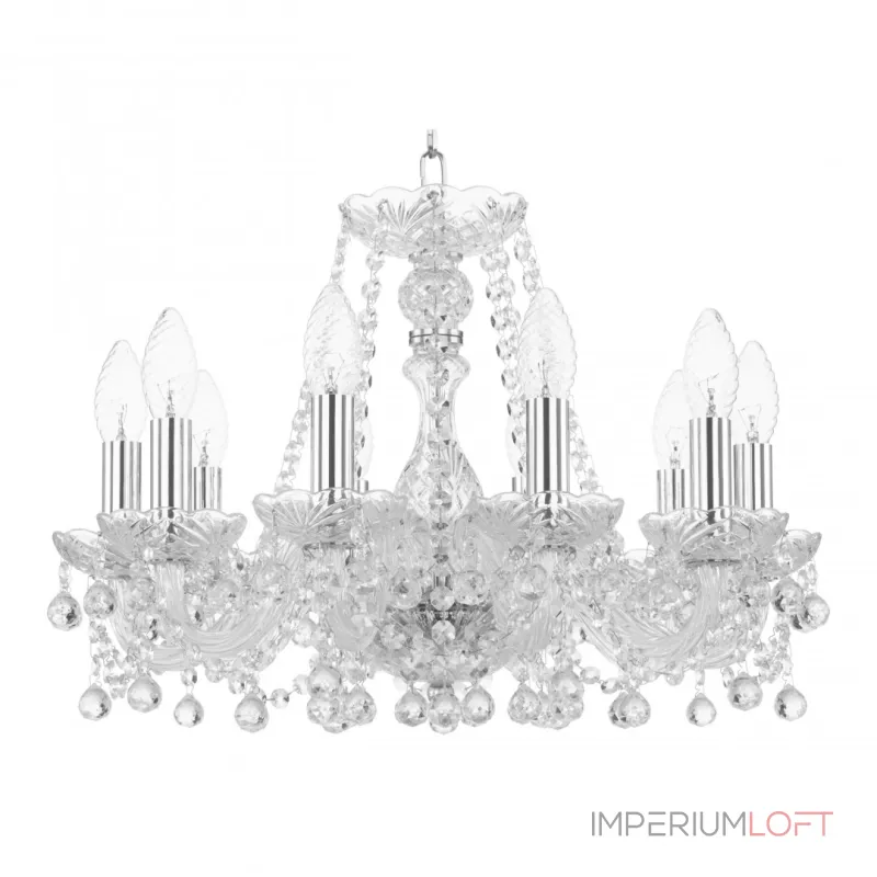 Подвесная люстра Bohemia Ivele Crystal 108 108/10/165 Ni