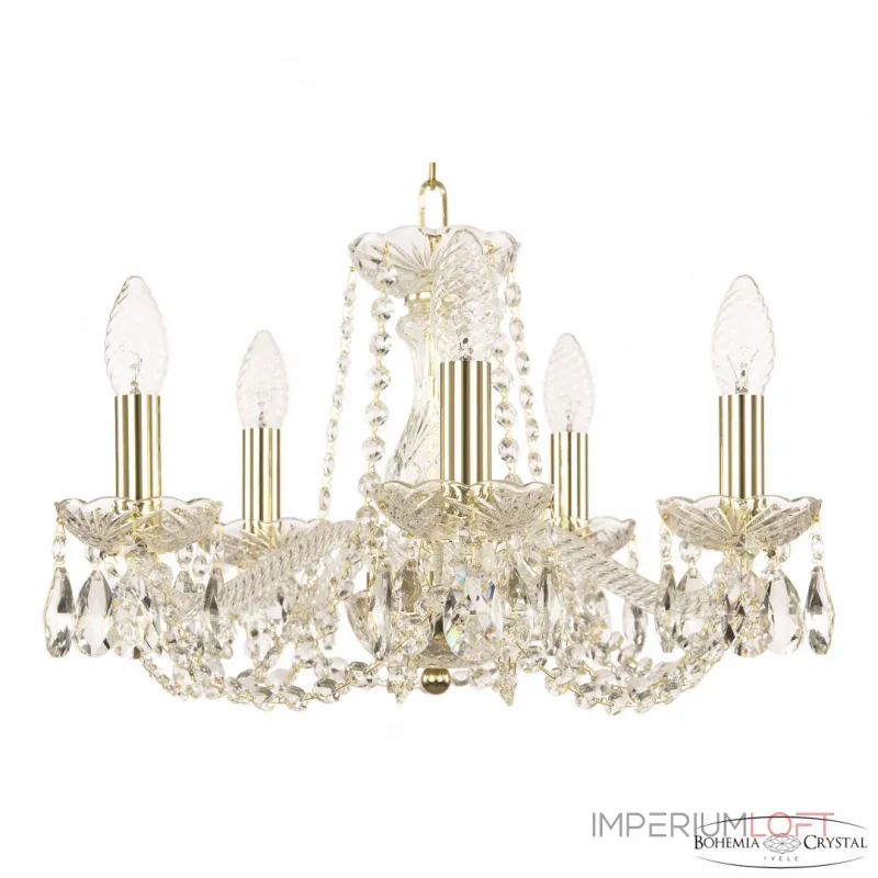 Подвесная люстра Bohemia Ivele Crystal 119 119/5/141 G Подвесная люстра Bohemia Ivele Crystal 119 119/5/141 G