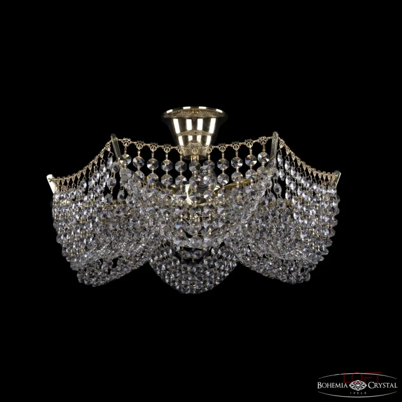 Потолочная люстра Bohemia Ivele Crystal 7708 77081/42 G Потолочная люстра Bohemia Ivele Crystal 7708 77081/42 G