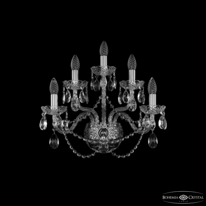 Бра Bohemia Ivele Crystal 1402 1402B/2+2+1/195/XL Ni от ImperiumLoft