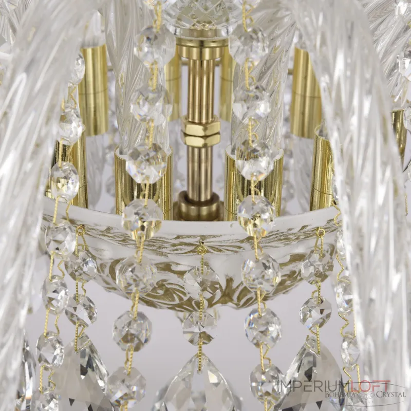Подвесная люстра Bohemia Ivele Crystal AL1602 AL16302/12/300 WMG Подвесная люстра Bohemia Ivele Crystal AL1602 AL16302/12/300 WMG