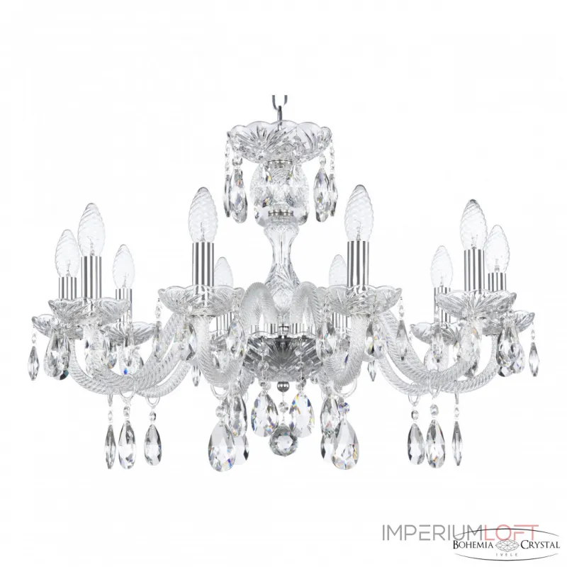 Подвесная люстра Bohemia Ivele Crystal 117 117/10/240 Ni