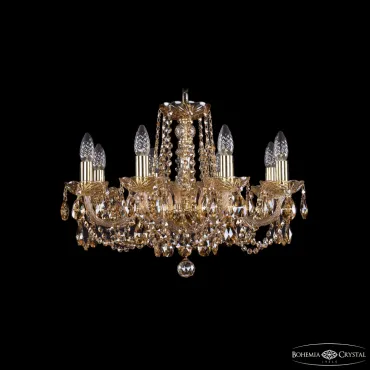 Подвесная люстра Bohemia Ivele Crystal 1402 1402/8/195 G M721