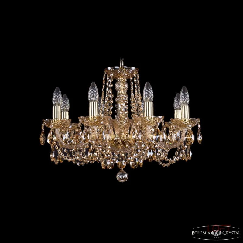Подвесная люстра Bohemia Ivele Crystal 1402 1402/8/195 G M721 Подвесная люстра Bohemia Ivele Crystal 1402 1402/8/195 G M721