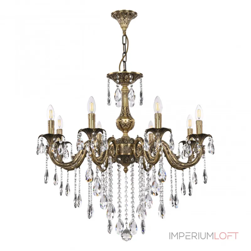 Подвесная люстра Bohemia Ivele Crystal AL7901 AL79101/8/250 B FP
