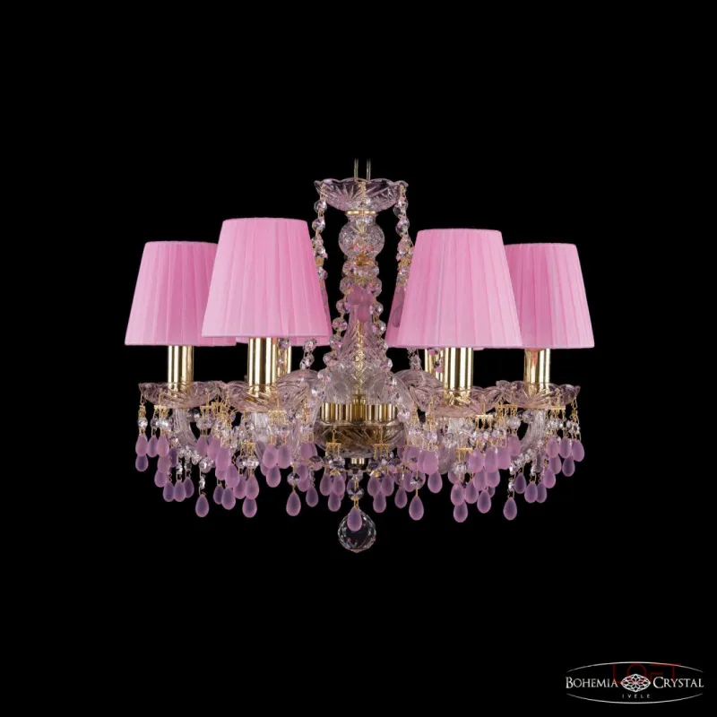 Подвесная люстра Bohemia Ivele Crystal 1410 1410/6/160 G V7010 SH1 Подвесная люстра Bohemia Ivele Crystal 1410 1410/6/160 G V7010 SH1