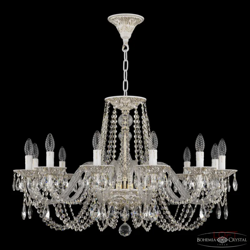 Подвесная люстра Bohemia Ivele Crystal AL1602 AL16302/12/300 WMG Подвесная люстра Bohemia Ivele Crystal AL1602 AL16302/12/300 WMG