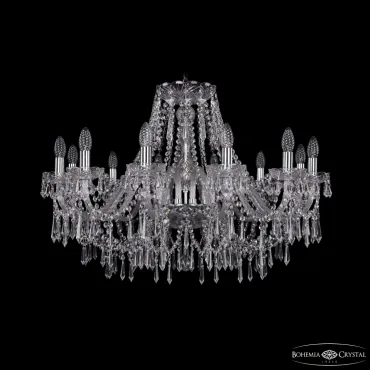 Подвесная люстра Bohemia Ivele Crystal 1403 1403/12/300 Ni Подвесная люстра Bohemia Ivele Crystal 1403 1403/12/300 Ni