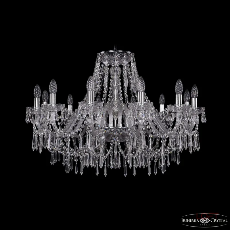 Подвесная люстра Bohemia Ivele Crystal 1403 1403/12/300 Ni Подвесная люстра Bohemia Ivele Crystal 1403 1403/12/300 Ni