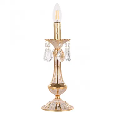 Настольная лампа Bohemia Ivele Crystal AL77 AL77100L/1-32 GW Настольная лампа Bohemia Ivele Crystal AL77 AL77100L/1-32 GW