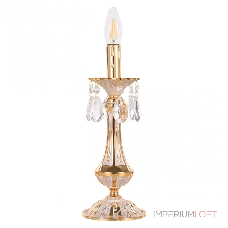 Настольная лампа Bohemia Ivele Crystal AL77 AL77100L/1-32 GW